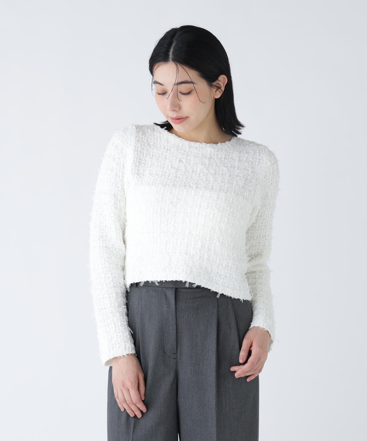 H:163cm B:84cm W:64 cm H:89cm 着用サイズ：FR