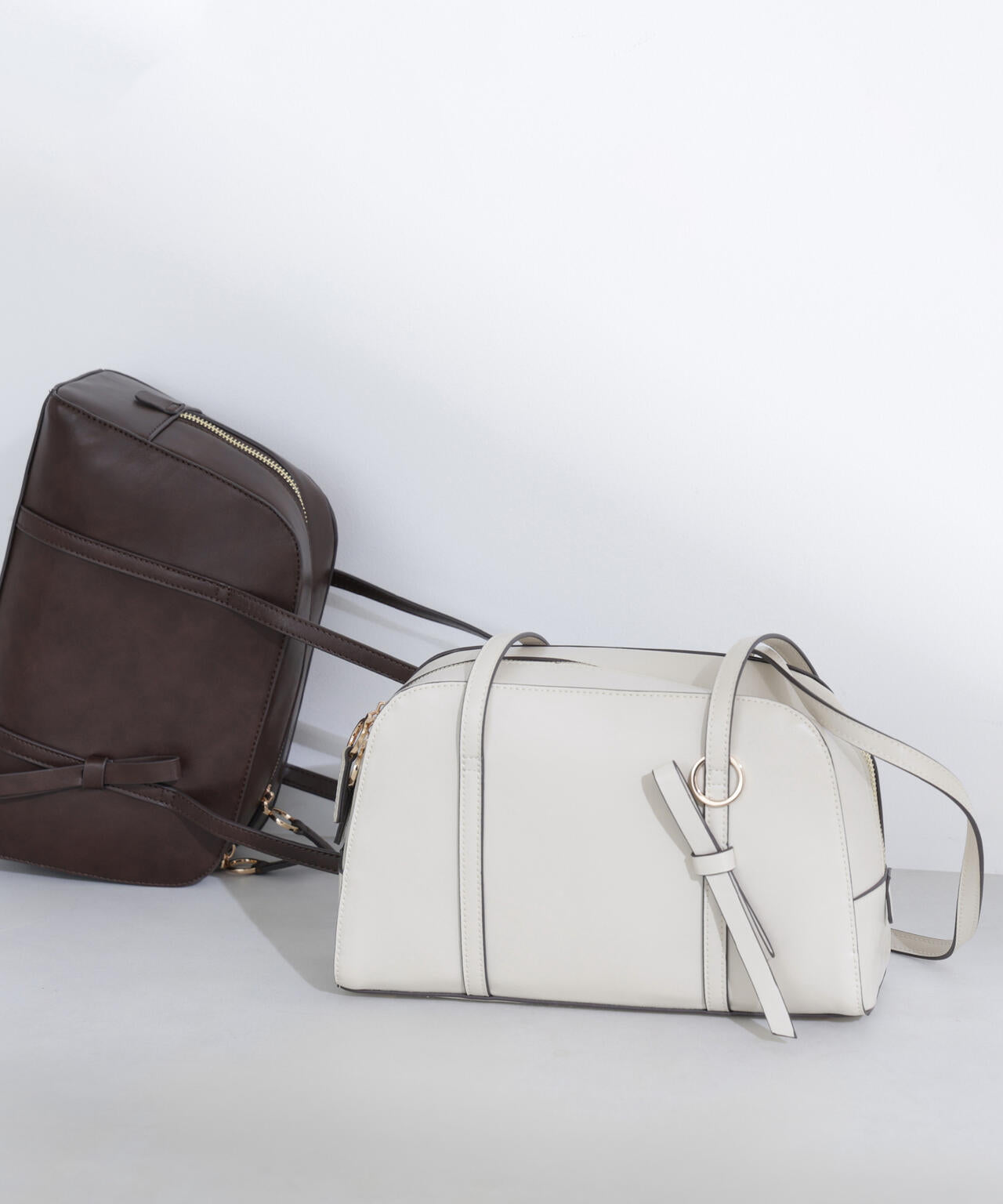 アシメリボンボストンバッグ | NATURAL BEAUTY BASIC（ナチュラル