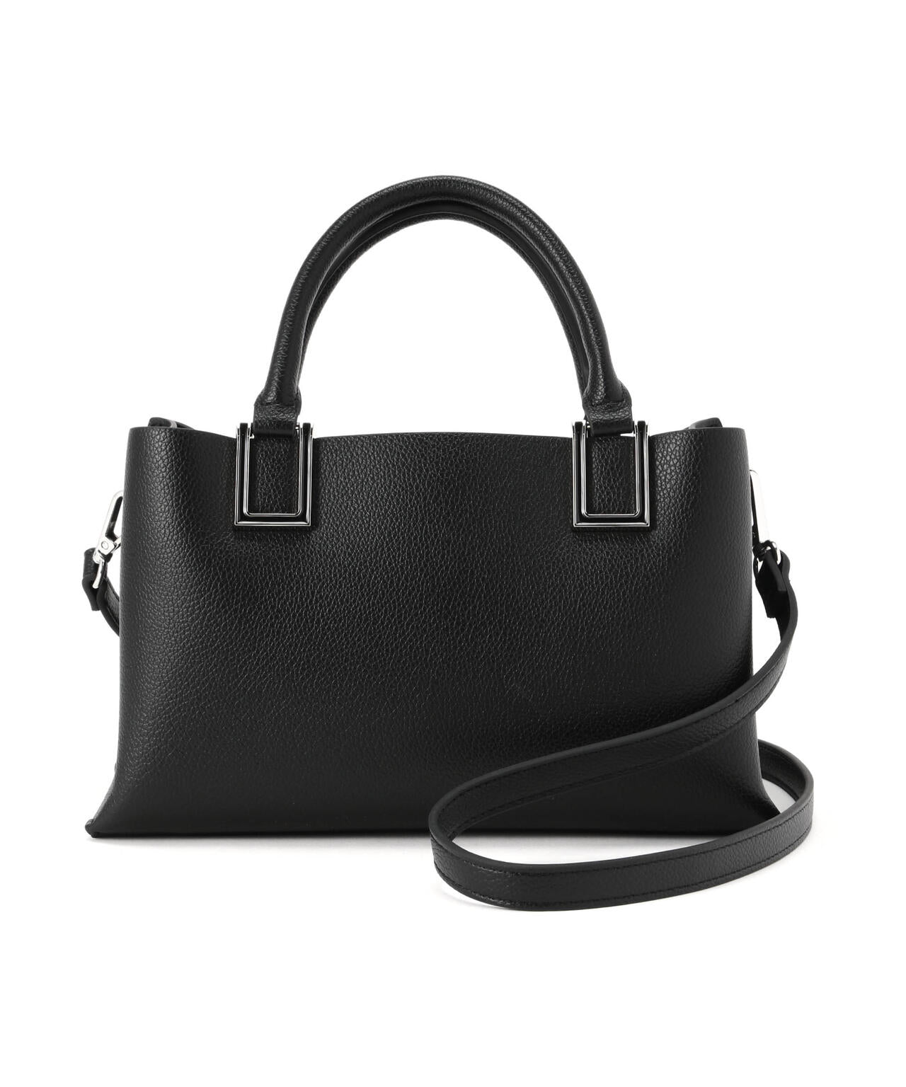 スクエアメタルトートバッグ