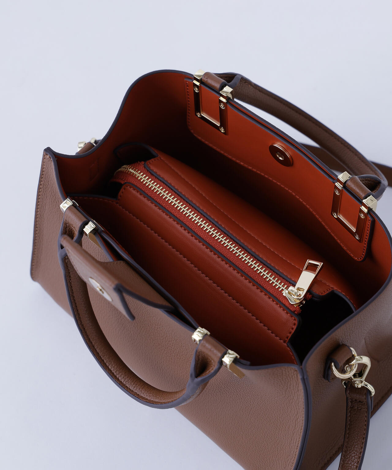 スクエアメタルトートバッグ