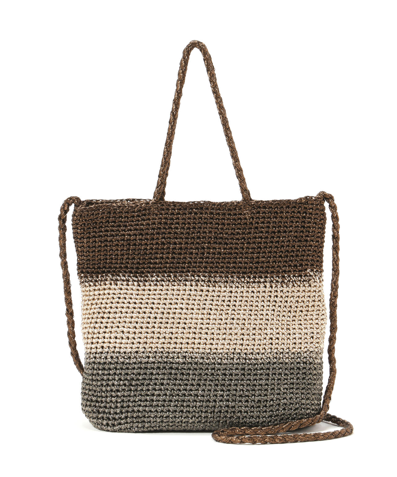 【Oggi.jp掲載】メタリックボーダー2wayバッグ