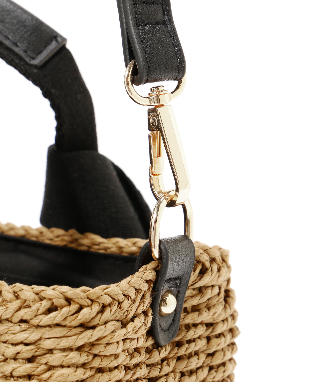 メタルドットペーパーバスケットバッグ