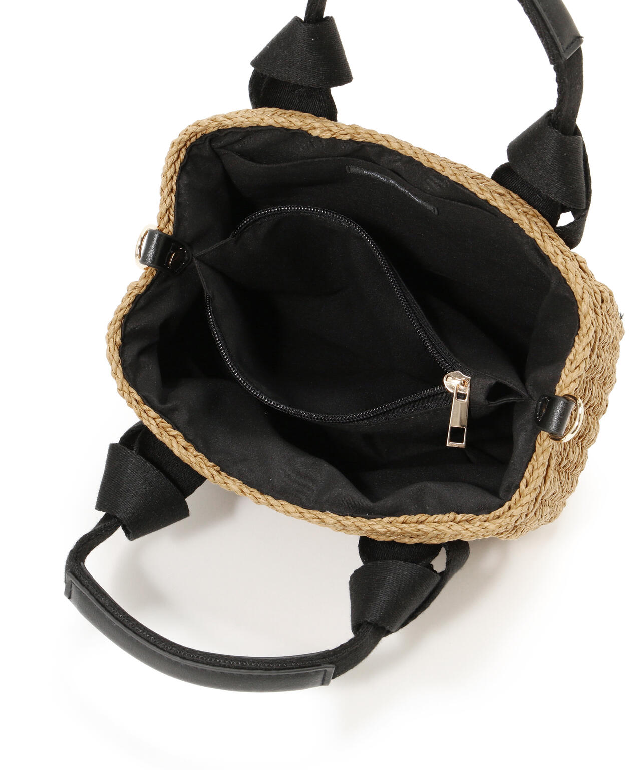 メタルドットペーパーバスケットバッグ