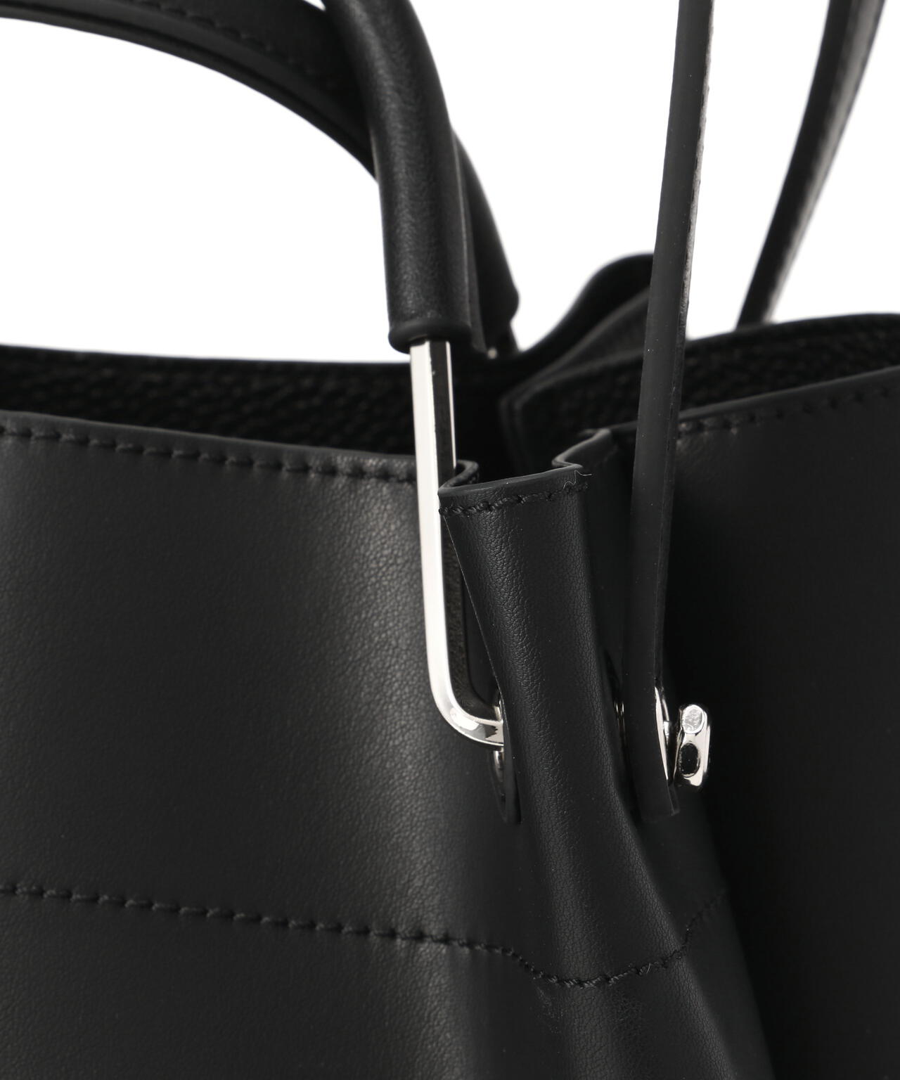 メタルハンドルタックショルダーバッグ | NATURAL BEAUTY BASIC