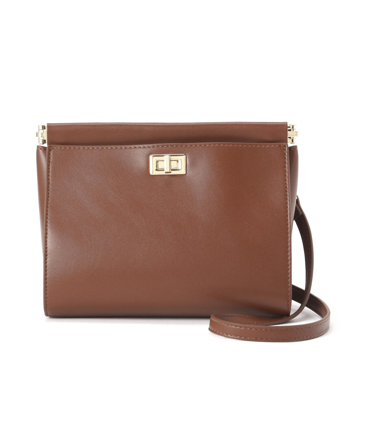 スピンロックスクエアショルダーバッグ