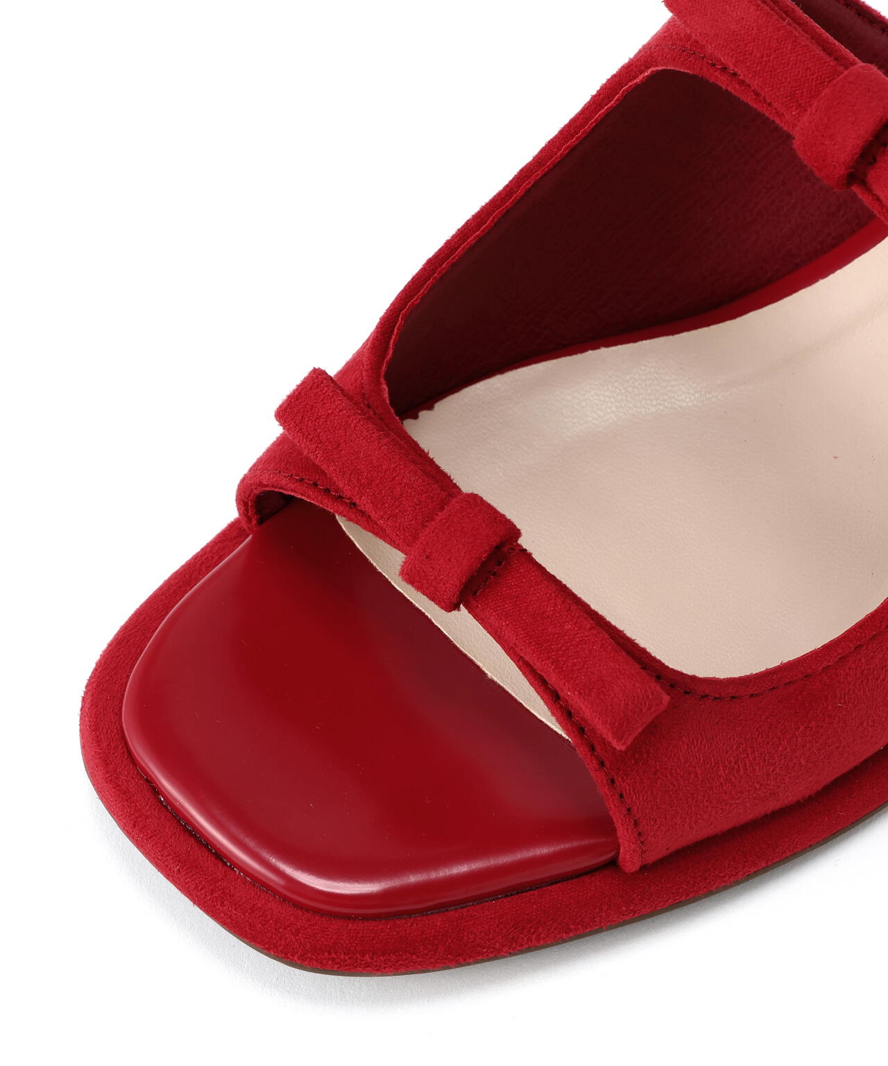 【FUDGE5月号掲載】ダブルリボンミュール