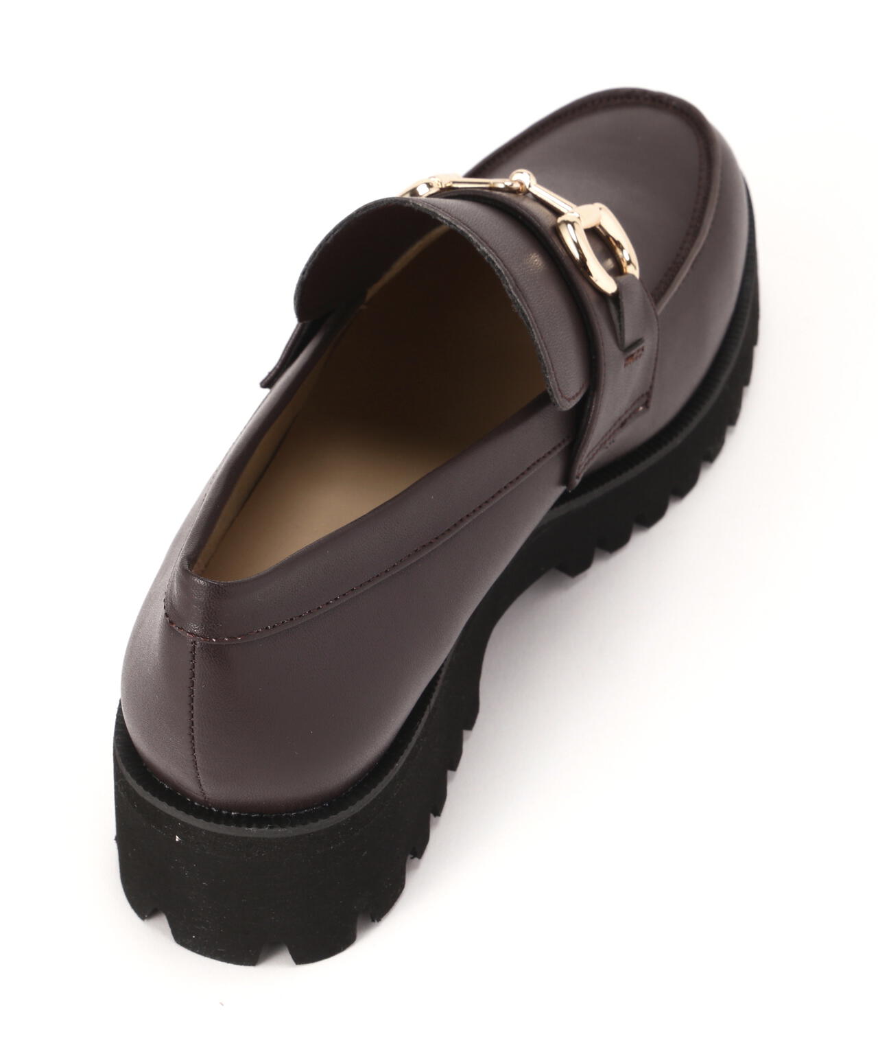 ボリュームソールビットローファー