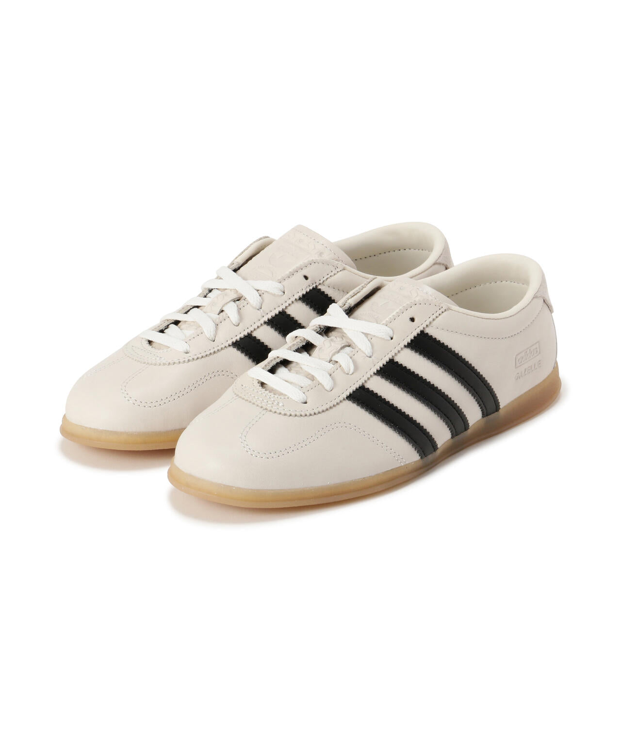 【足元もおしゃれに】ベゼル×ペインターコラボ 27cm ホワイト adidas GAZELLE LO PRO W シューズ | NATURAL BEAUTY BASIC