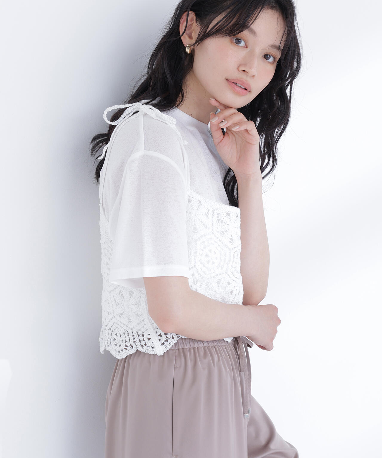 クラフトレースビスチェ | NATURAL BEAUTY BASIC（ナチュラル