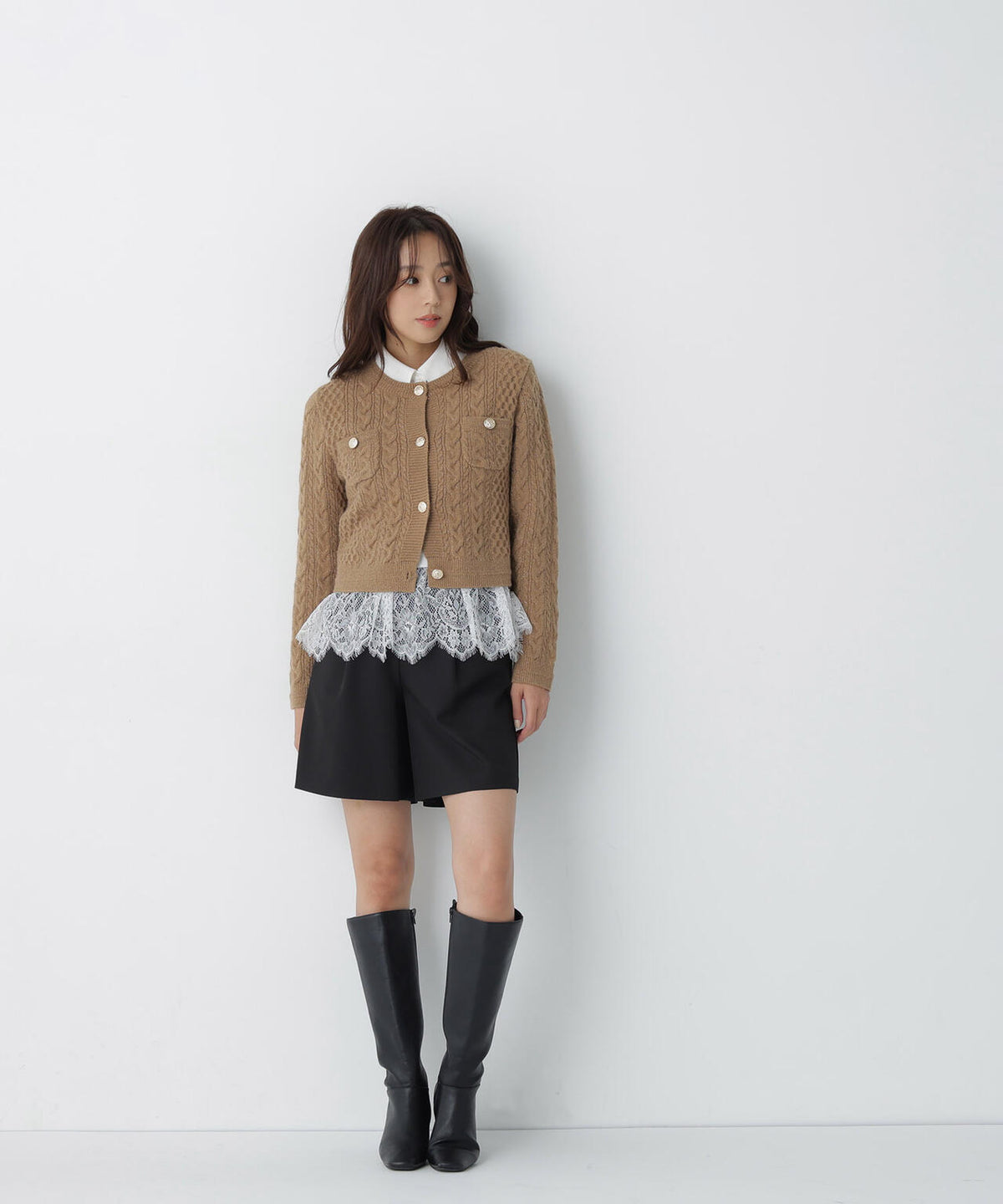 165.5cm 着用サイズ：FR