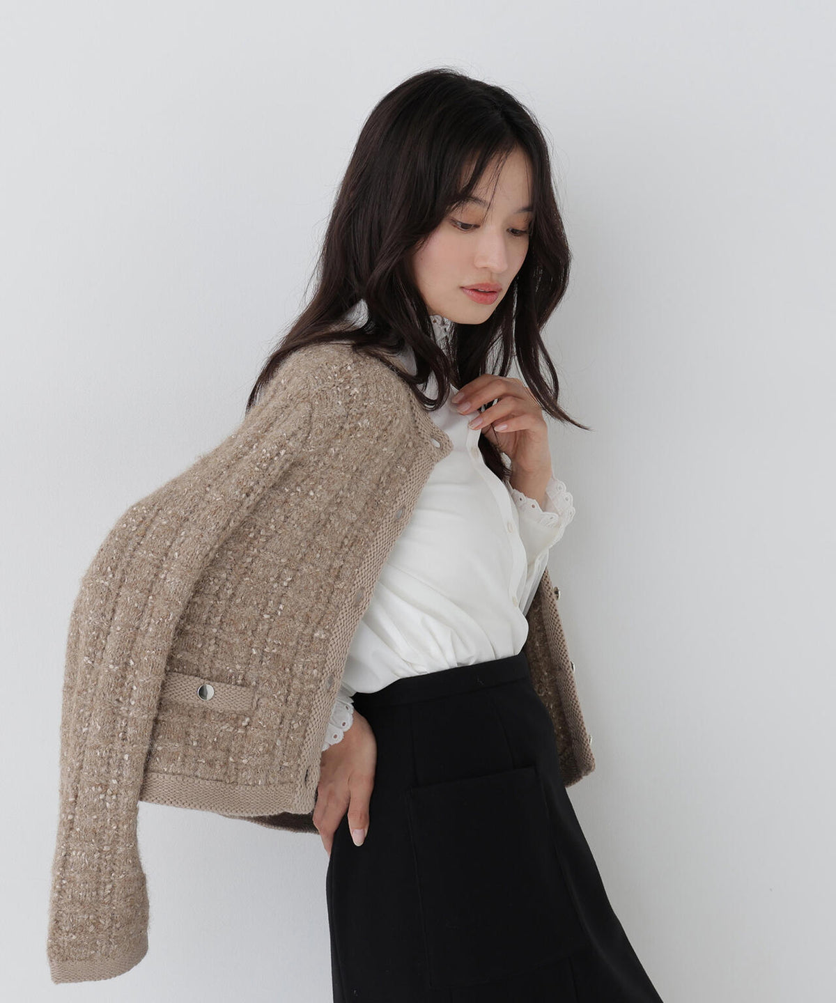 165cm 着用サイズ：FR
