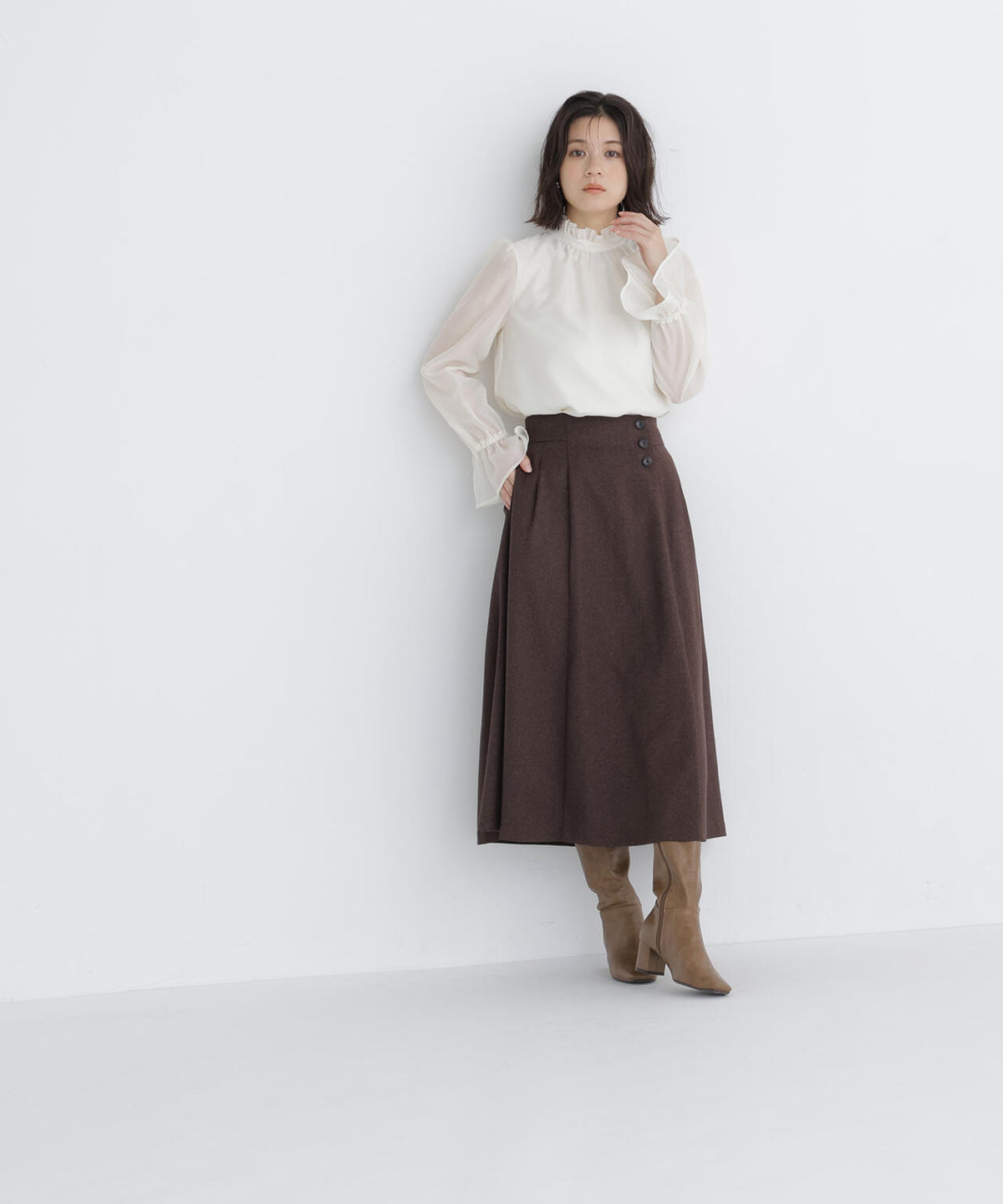 163cm 着用サイズ：FR