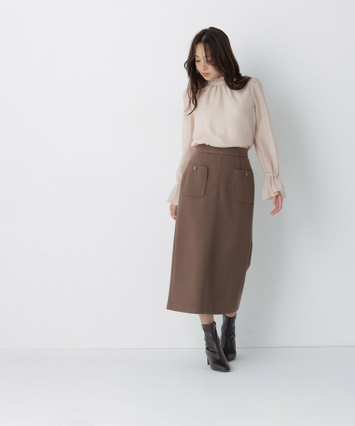165.5cm 着用サイズ：FR