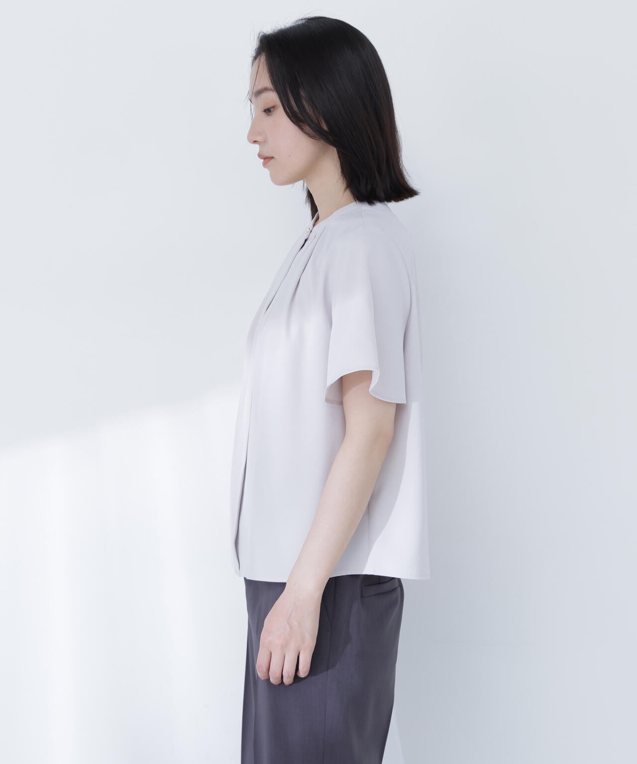 フロントタックブラウス半袖 | NATURAL BEAUTY BASIC（ナチュラル