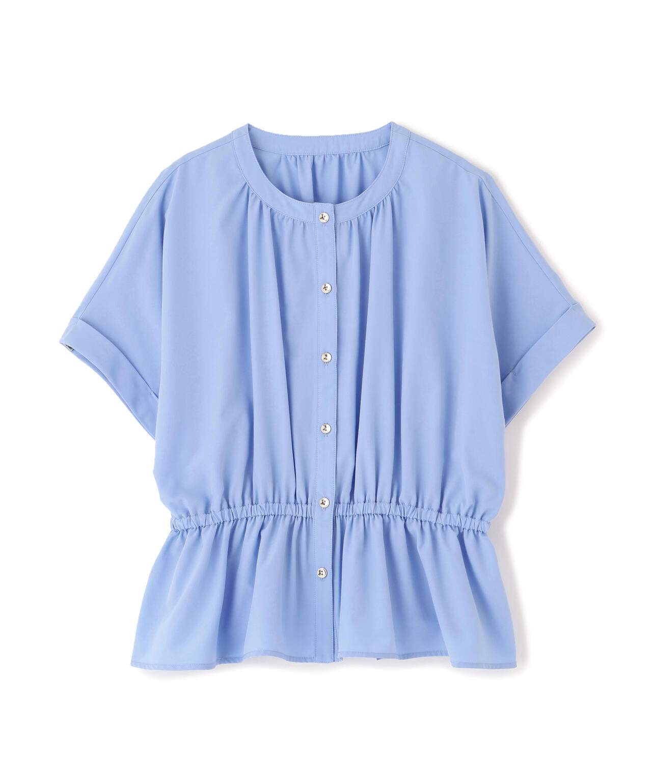 【追加生産予約】【ちょうど、いい服】きゅっとふわっと。全部盛りブラウス
