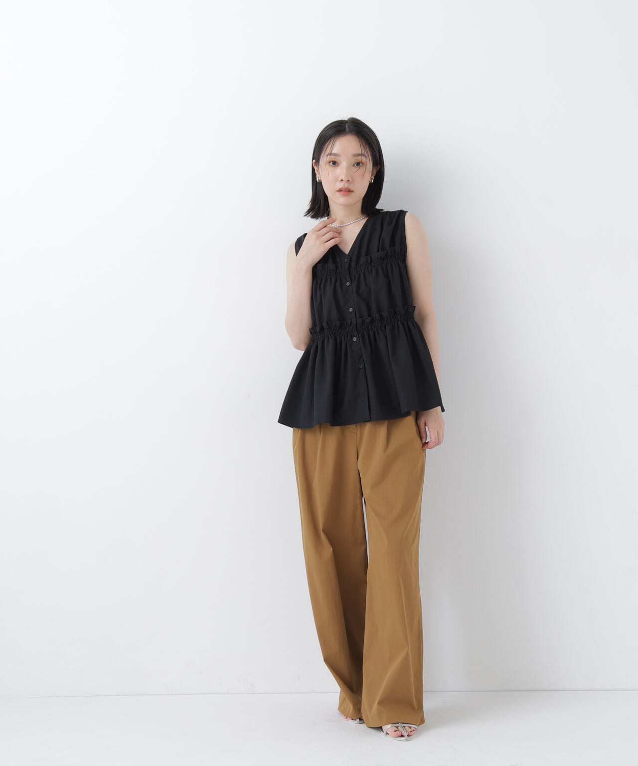 163cm 着用サイズ：FR