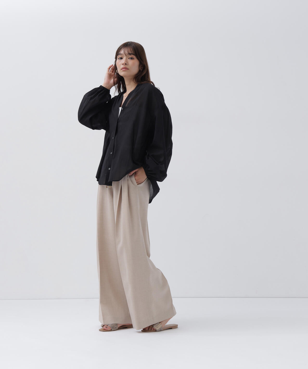 スキッパードルマンシャツ | NATURAL BEAUTY BASIC（ナチュラル