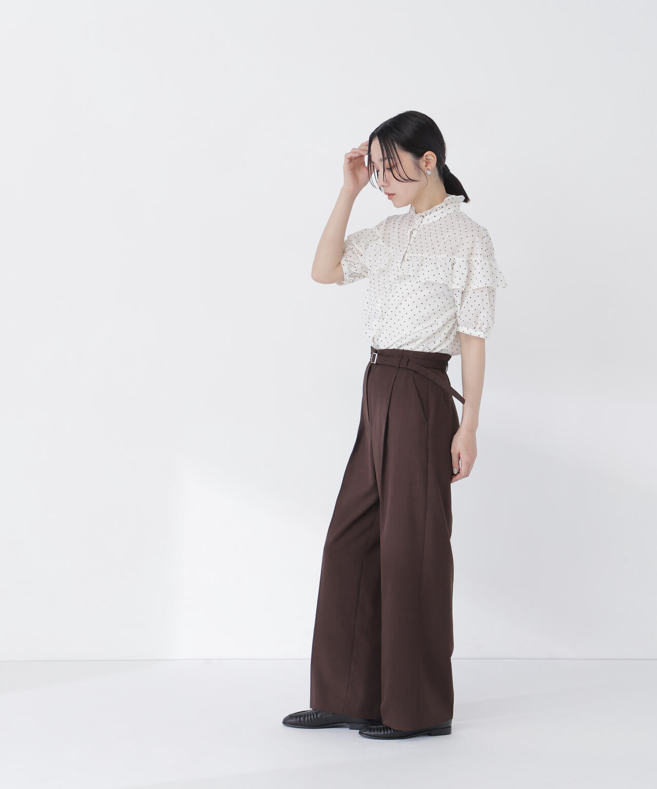 163cm 着用サイズ：FR
