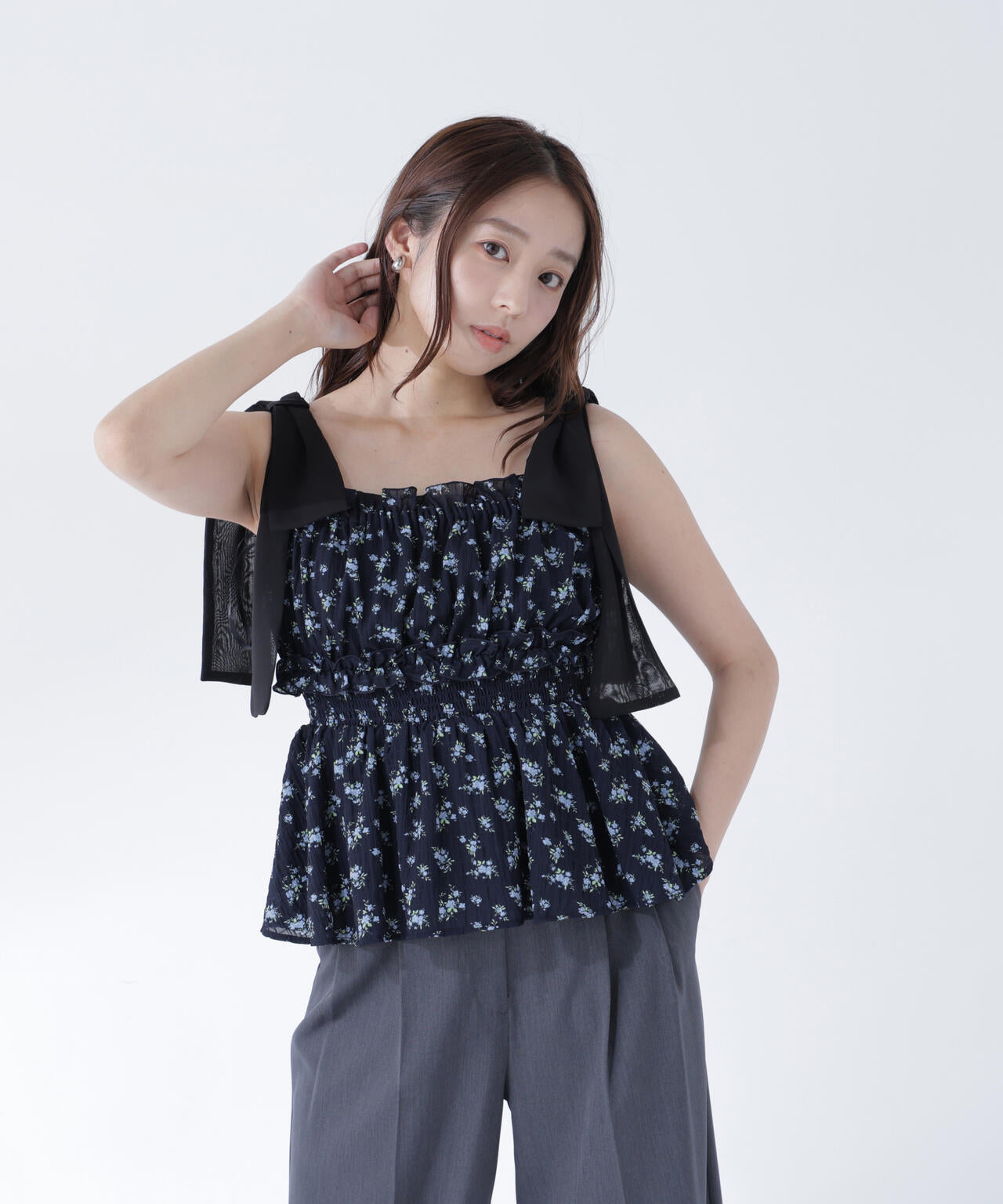 165.5cm 着用サイズ：FR