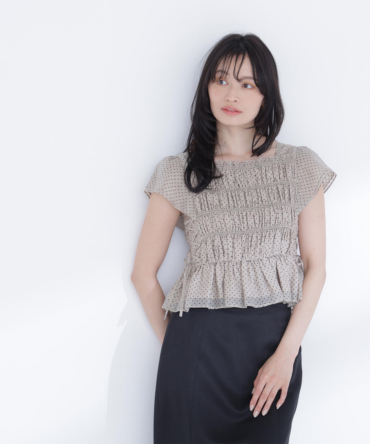 165cm 着用サイズ：FR