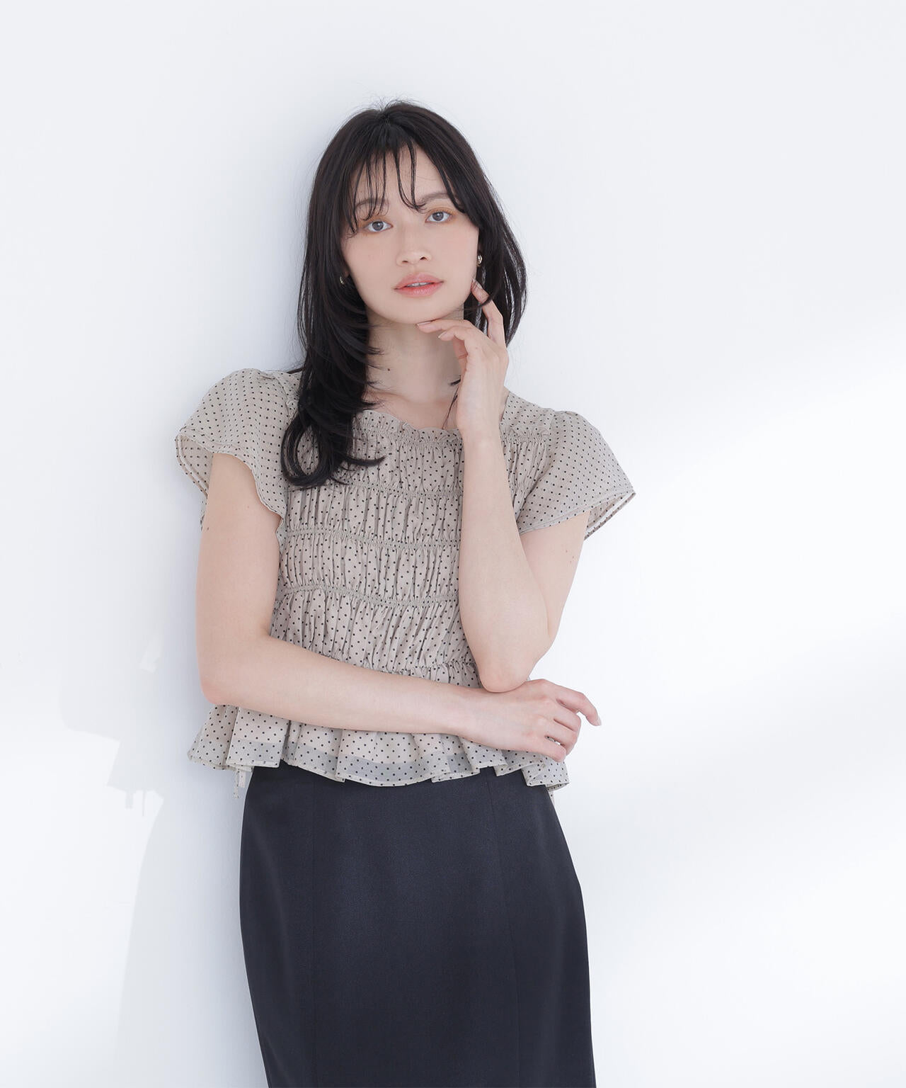 165cm 着用サイズ：FR