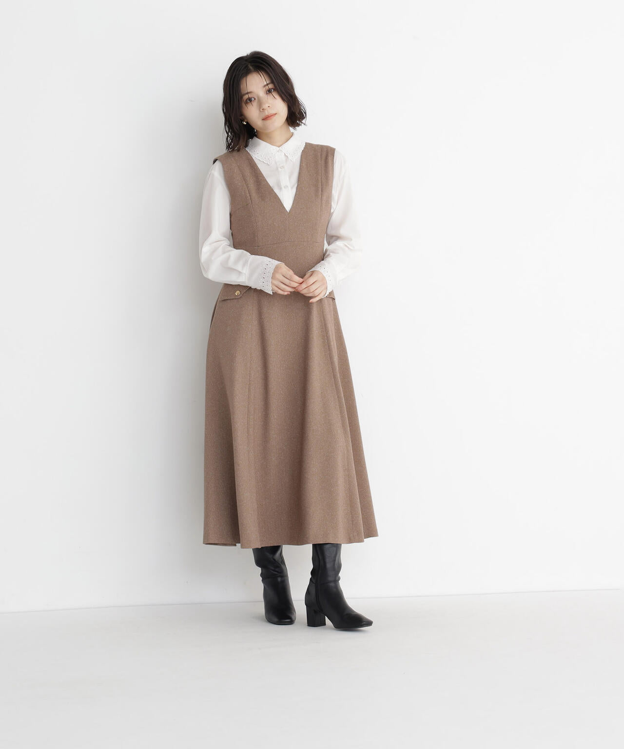 165.5cm 着用サイズ：FR