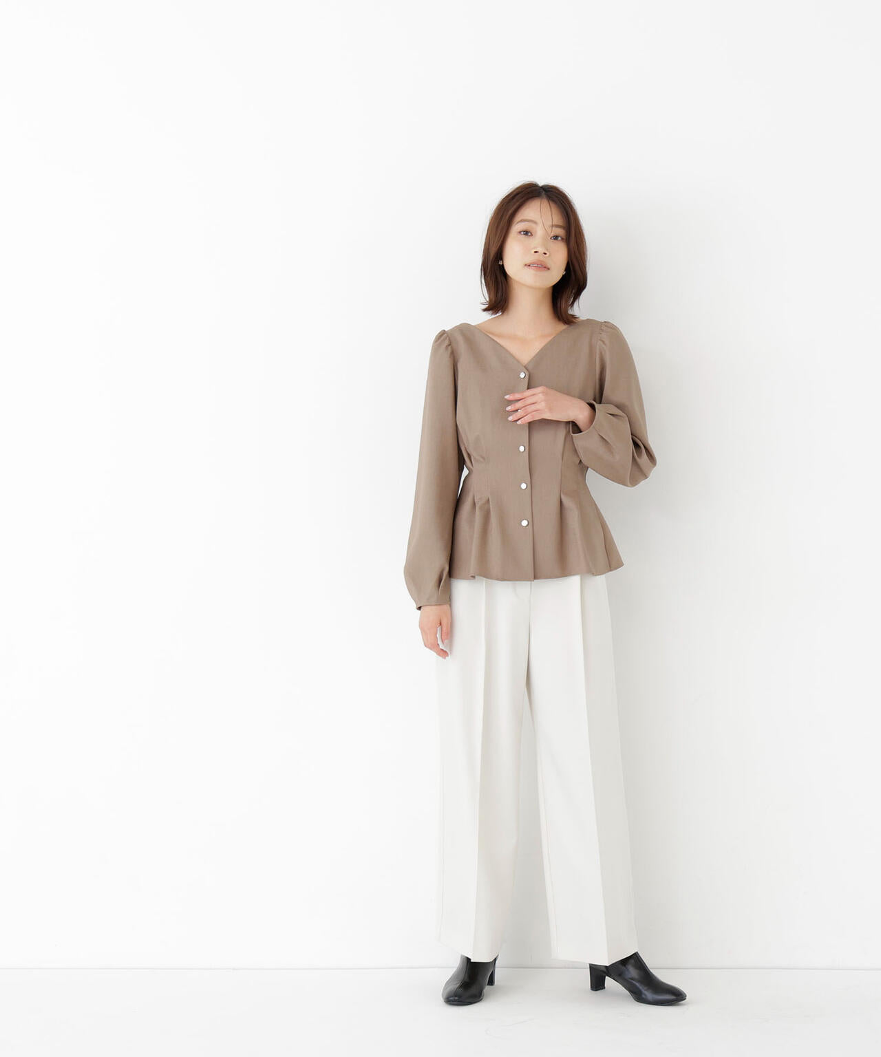 167cm 着用サイズ：M