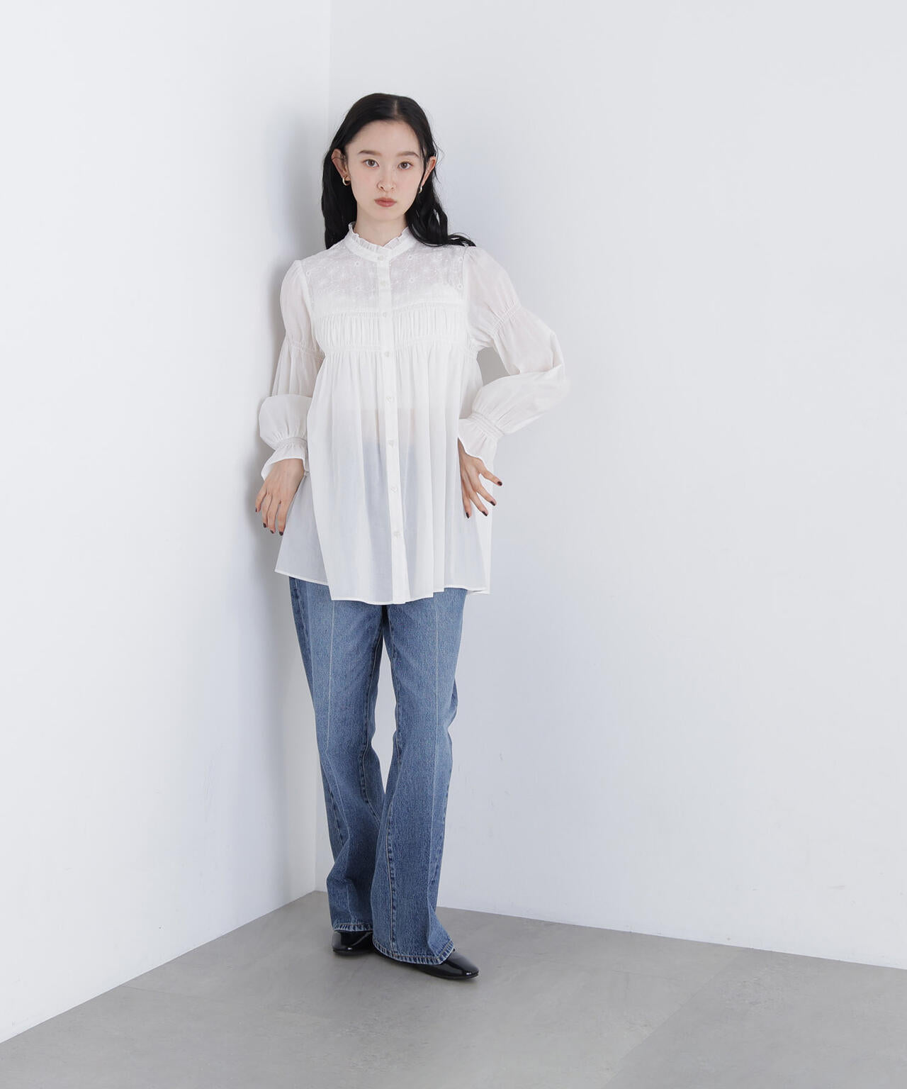 163cm 着用サイズ：FR