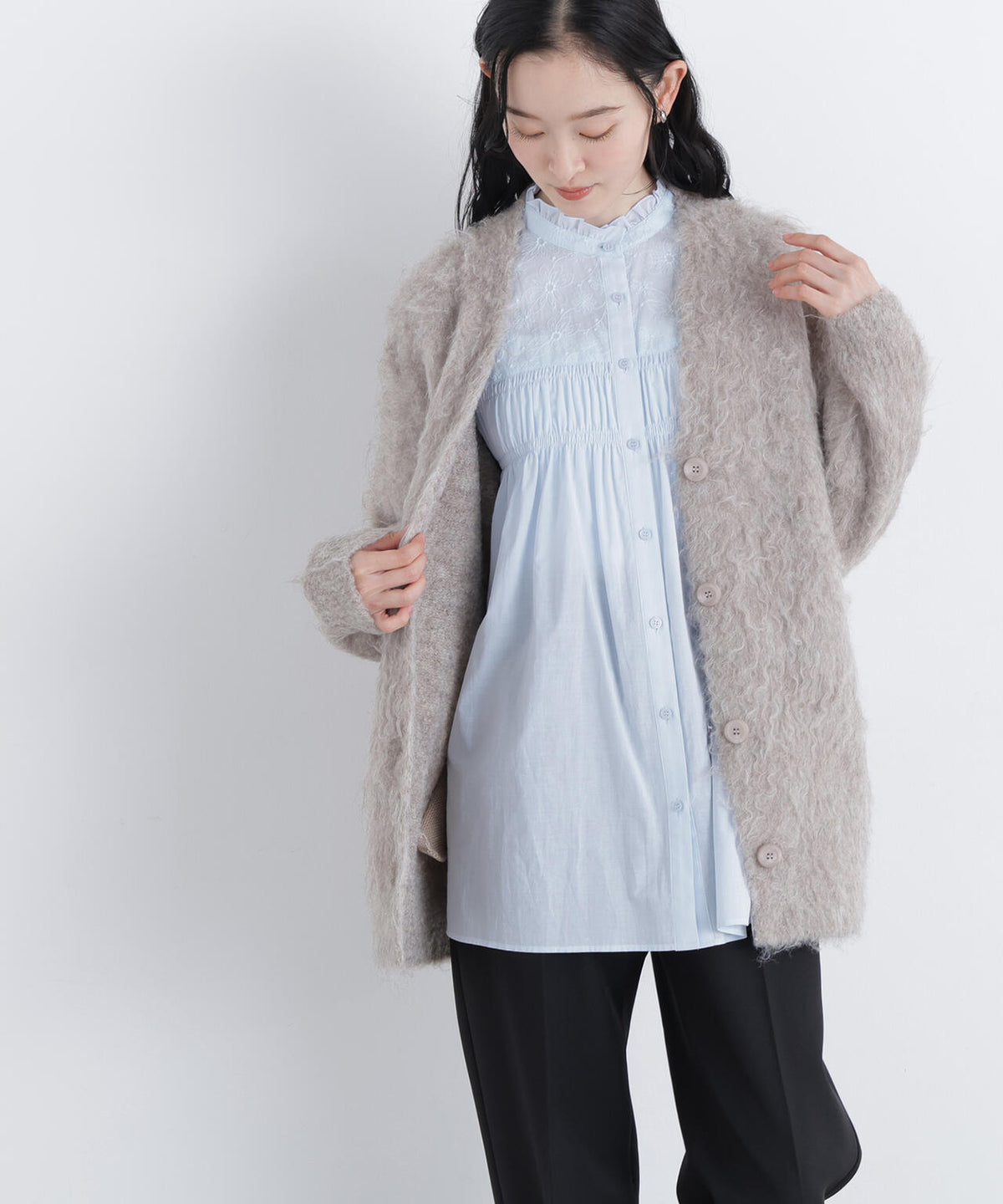 163cm 着用サイズ：FR
