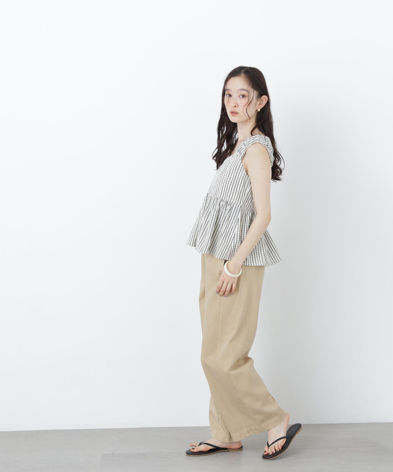 チェック SETUP ブラウス | N. Natural Beauty Basic*（エヌ