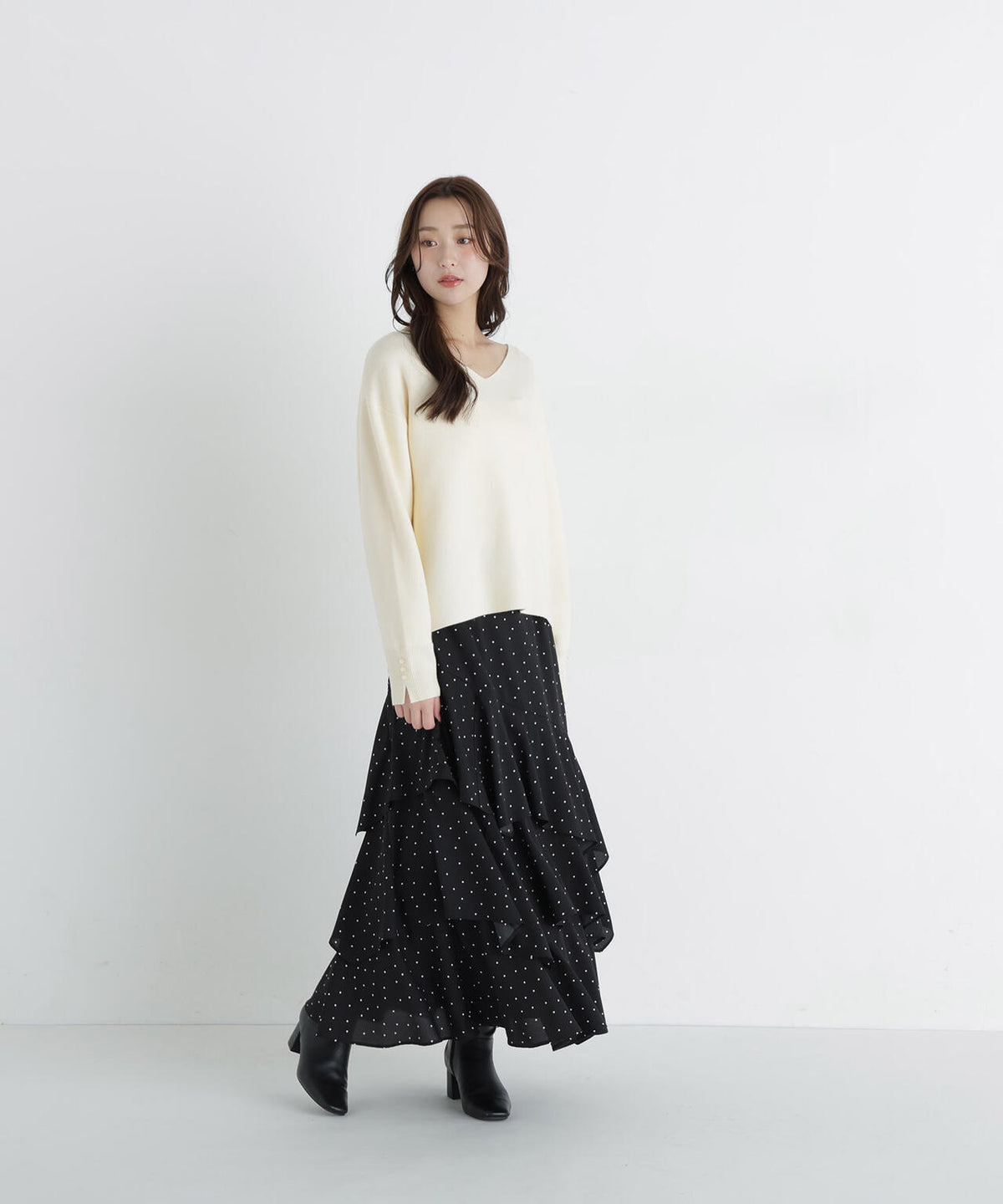 162cm B:86 W:62 H:86 着用サイズ：M