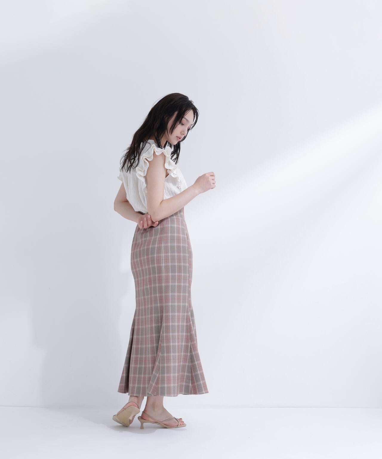 専用！NATURAL BEAUTY BASIC ヘム切替マーメイドスカート ヘム切替マーメイドスカート | NATURAL BEAUTY BASIC（ナチュラル