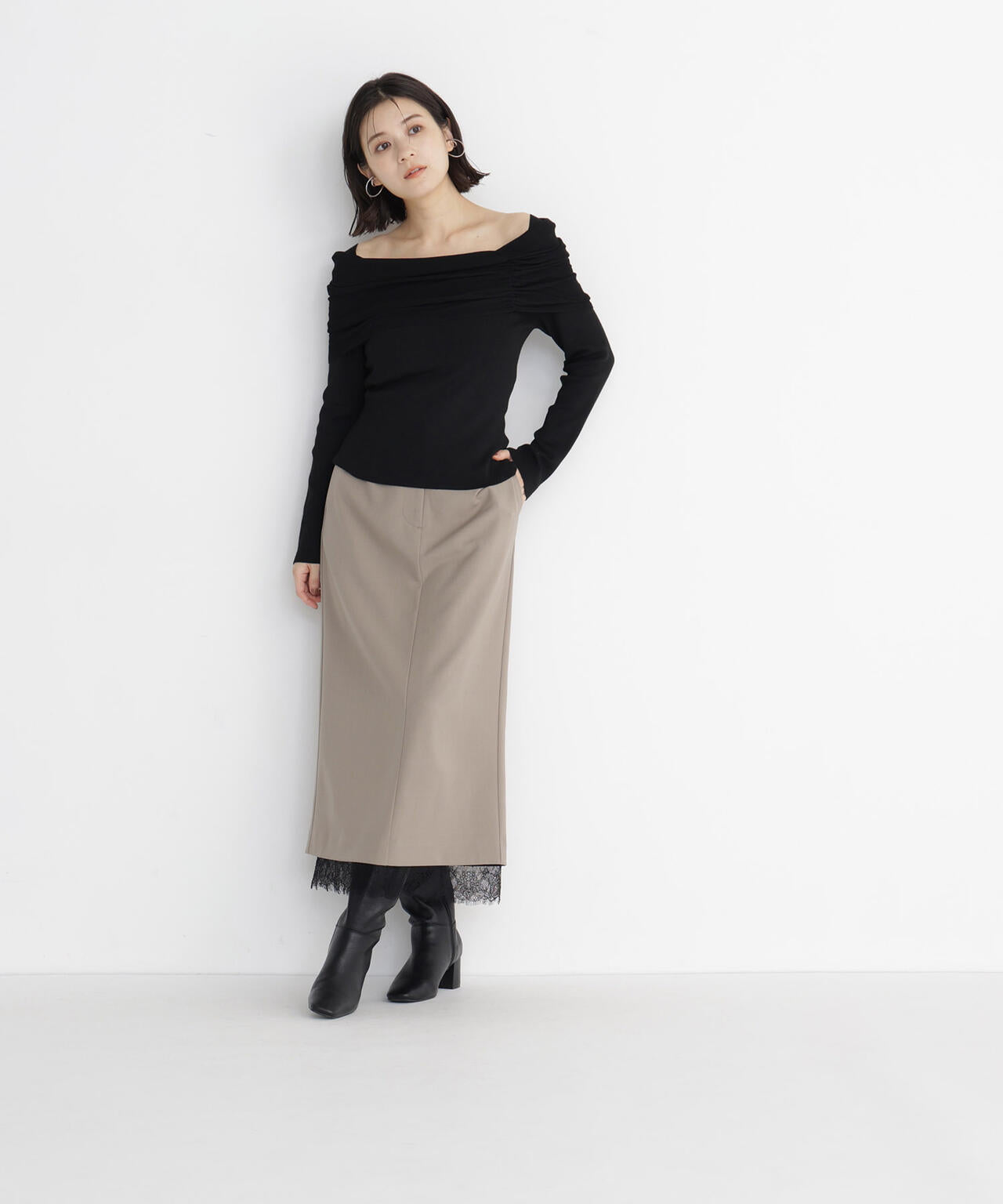 163cm 着用サイズ：M