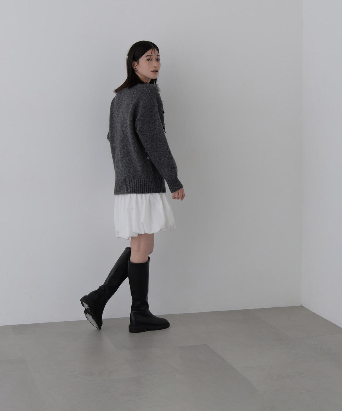 身長168ｃｍ　Ｂ82　W59　H88 着用サイズ：M