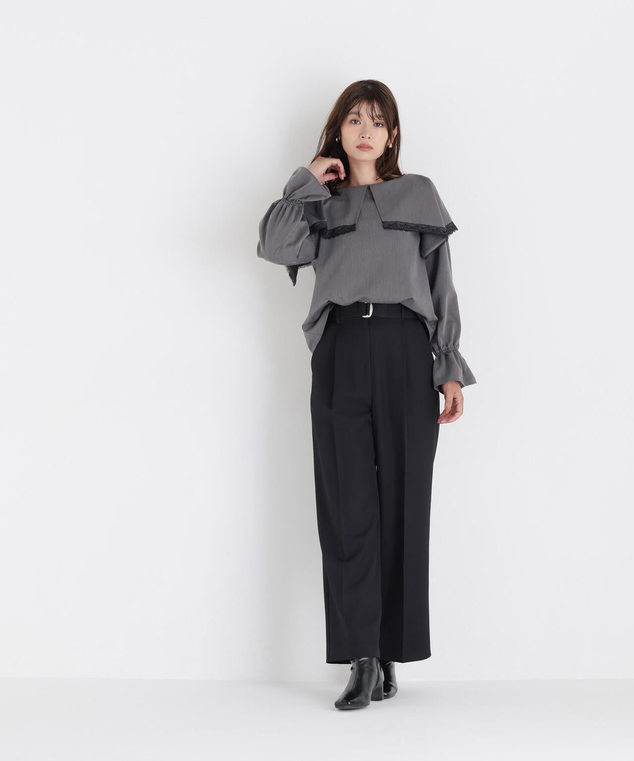 ＜ちょうど、いい服＞いつでもどこでも。ロングシーズンワイドパンツ