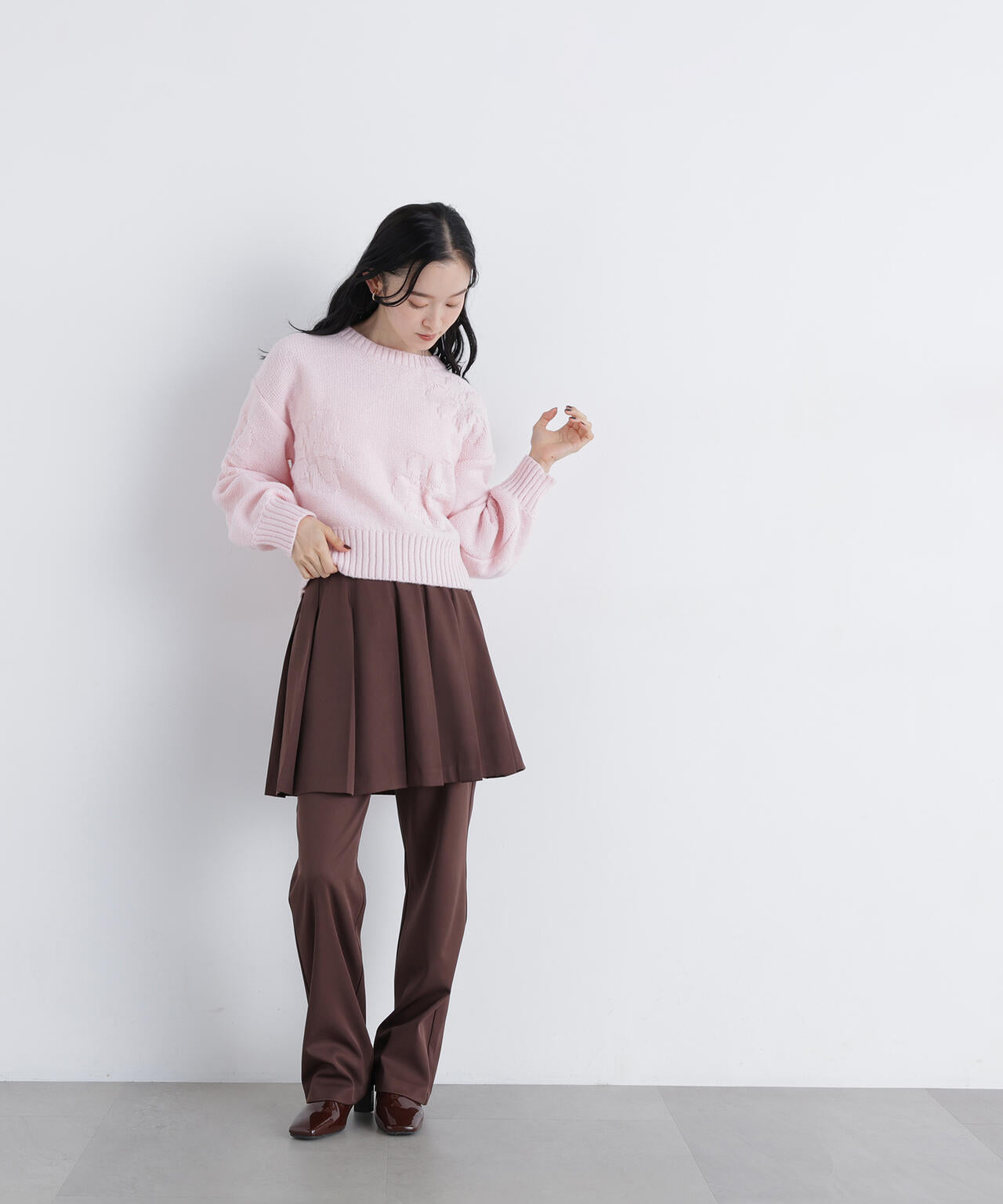 プリーツスカートセットパンツ | N. Natural Beauty Basic*（エヌ