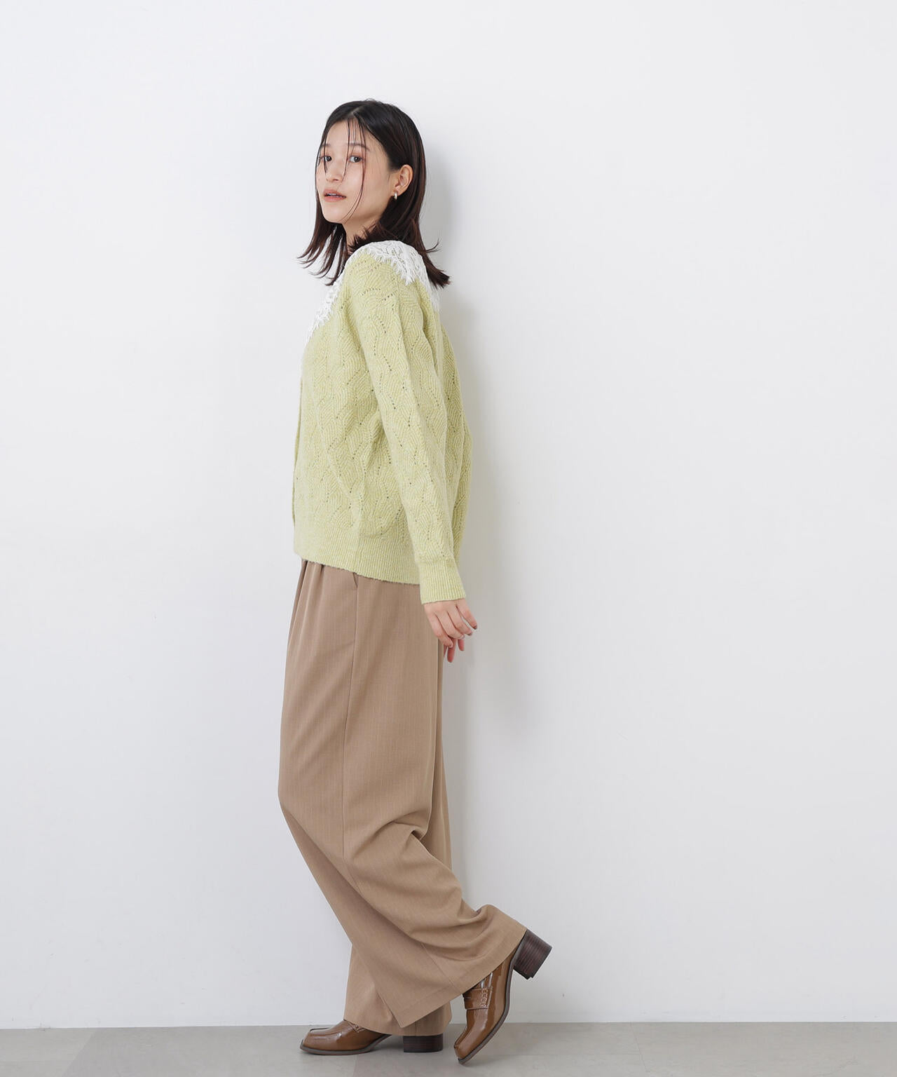 ストライプワイドパンツ | N. Natural Beauty Basic*（エヌ ナチュラル