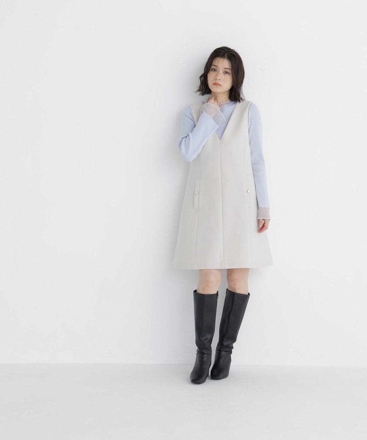163cm 着用サイズ：M