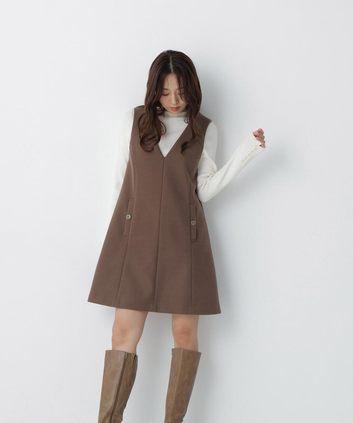 165.5cm 着用サイズ：M