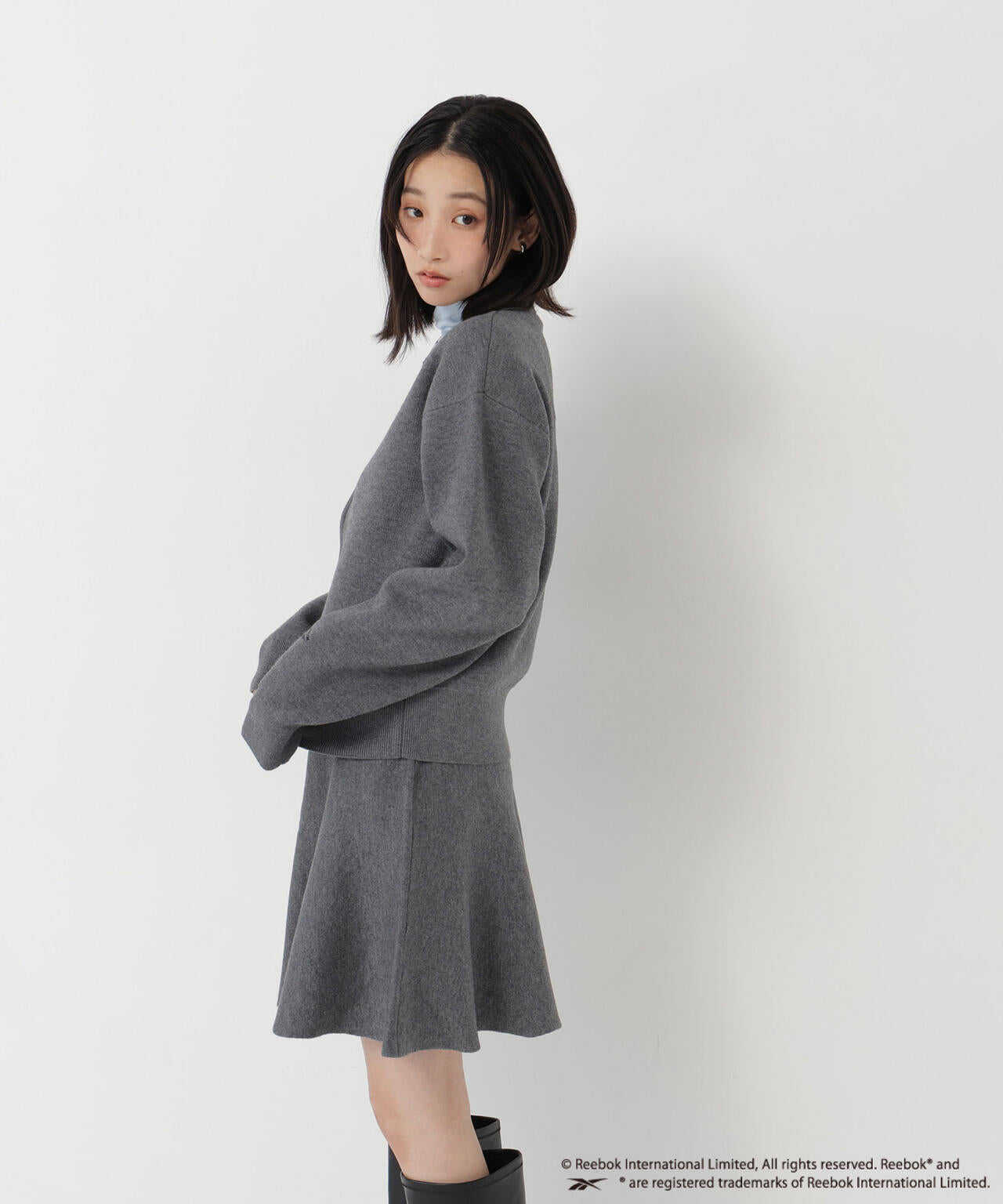 Reebok別注＞ニットブルゾン＆ミニスカート | N. Natural Beauty Basic