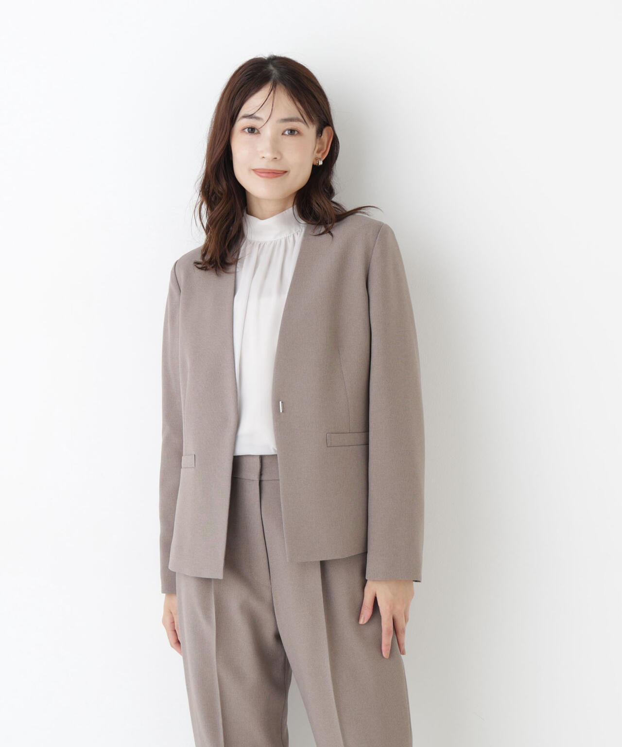 ウーステッドライク SETUP ジャケット | NATURAL BEAUTY BASIC