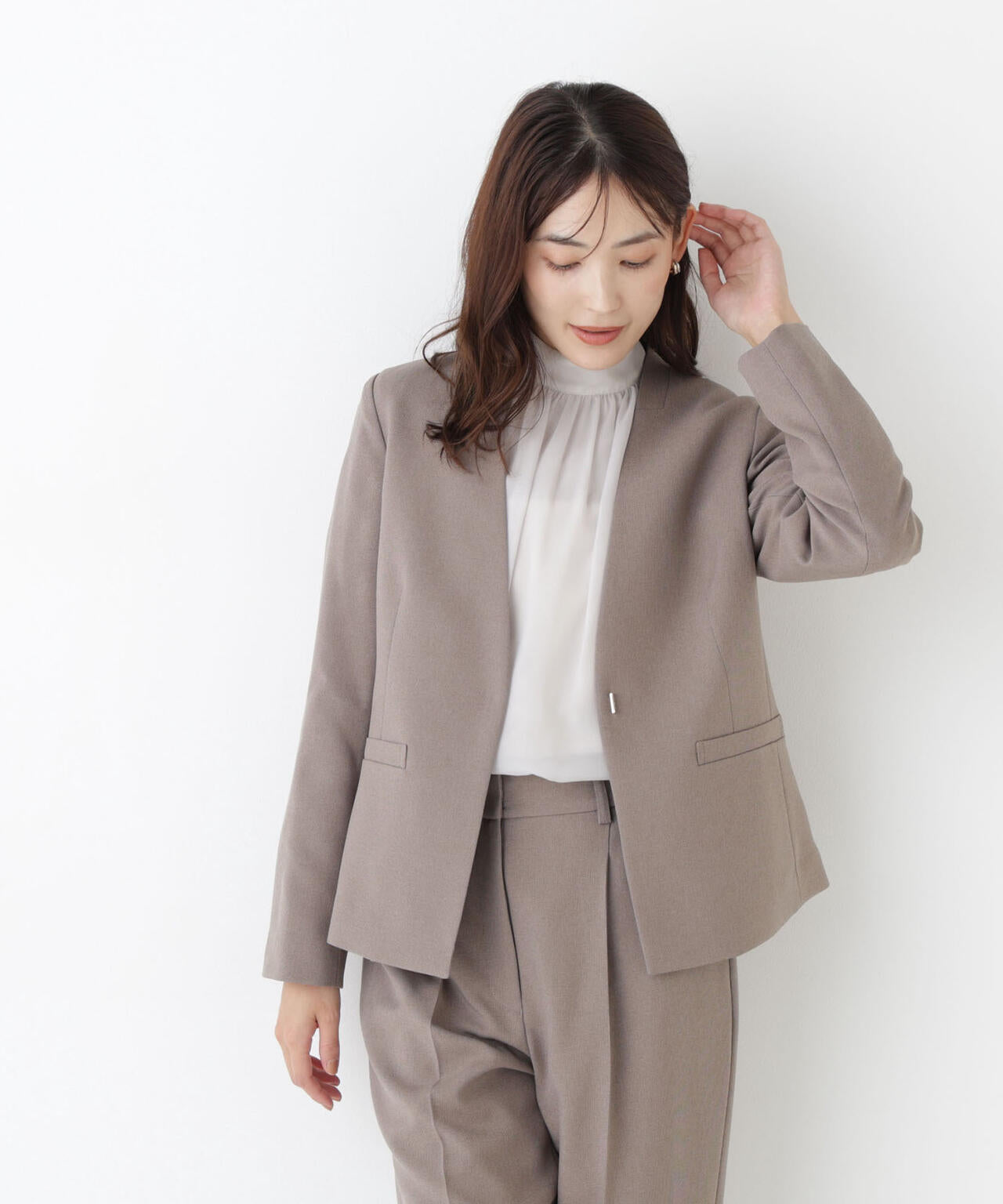 ウーステッドライク SETUP ジャケット | NATURAL BEAUTY BASIC