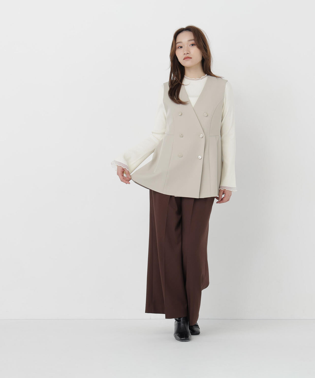 167cm 着用サイズ：M
