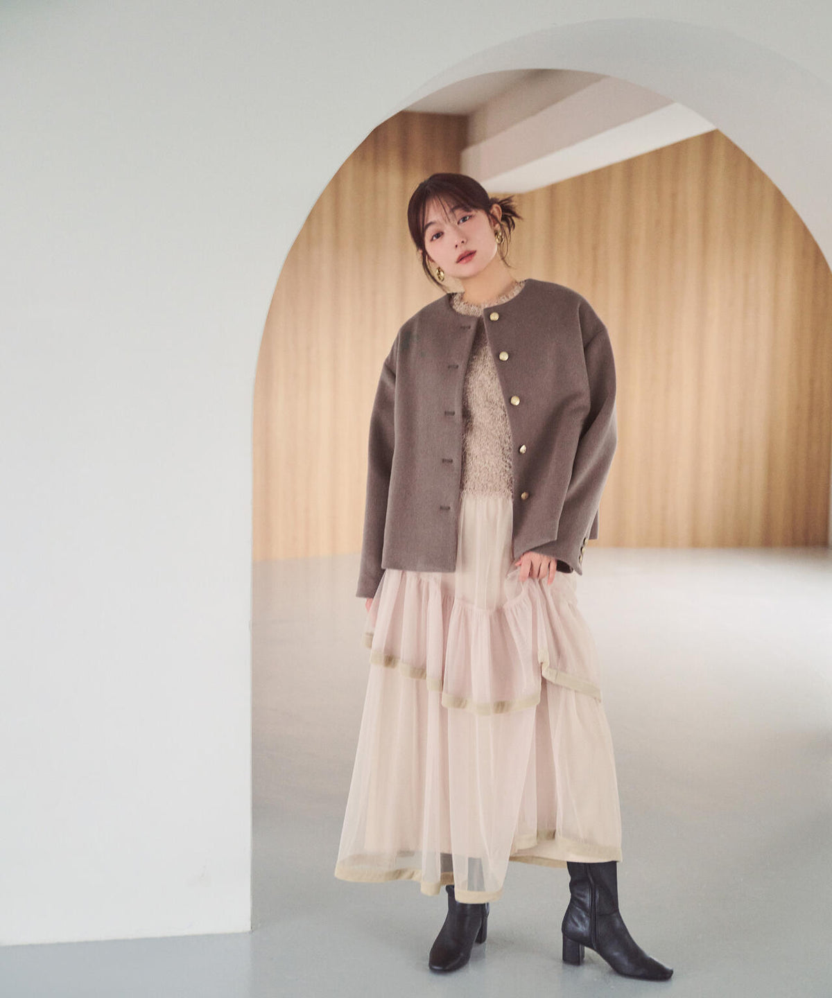 163cm 着用サイズ：M