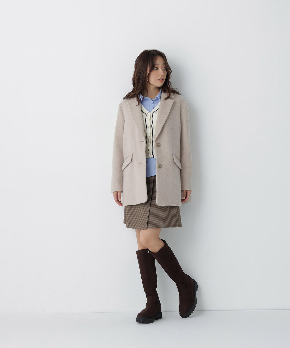 165.5cm 着用サイズ：M