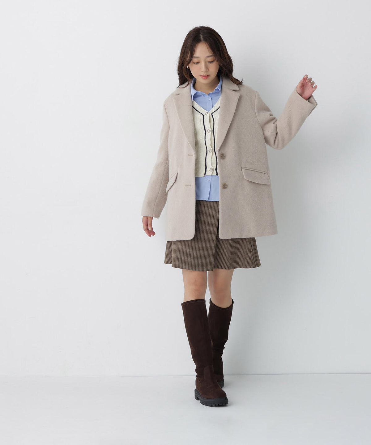 165.5cm 着用サイズ：M