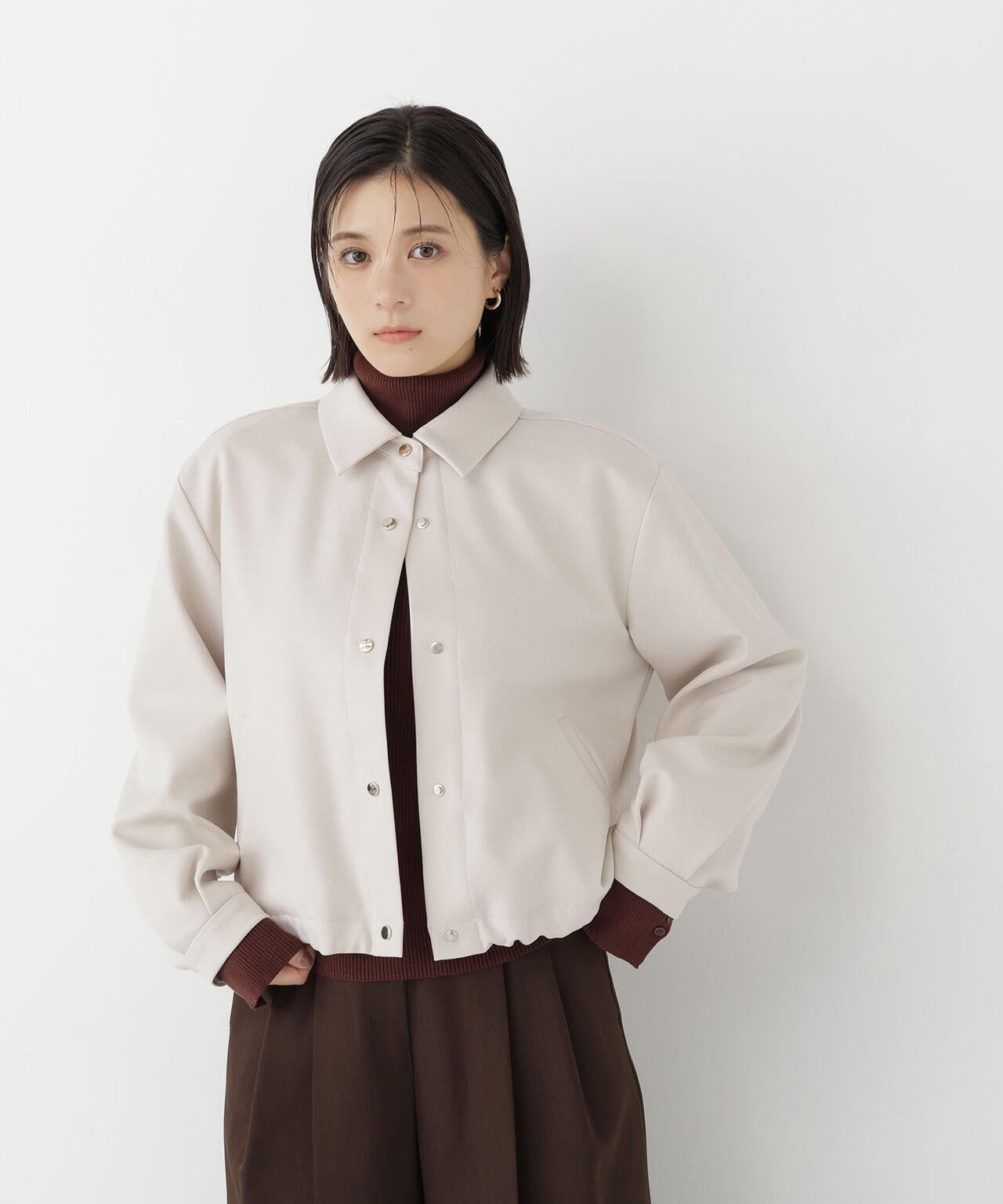 163cm 着用サイズ：FR