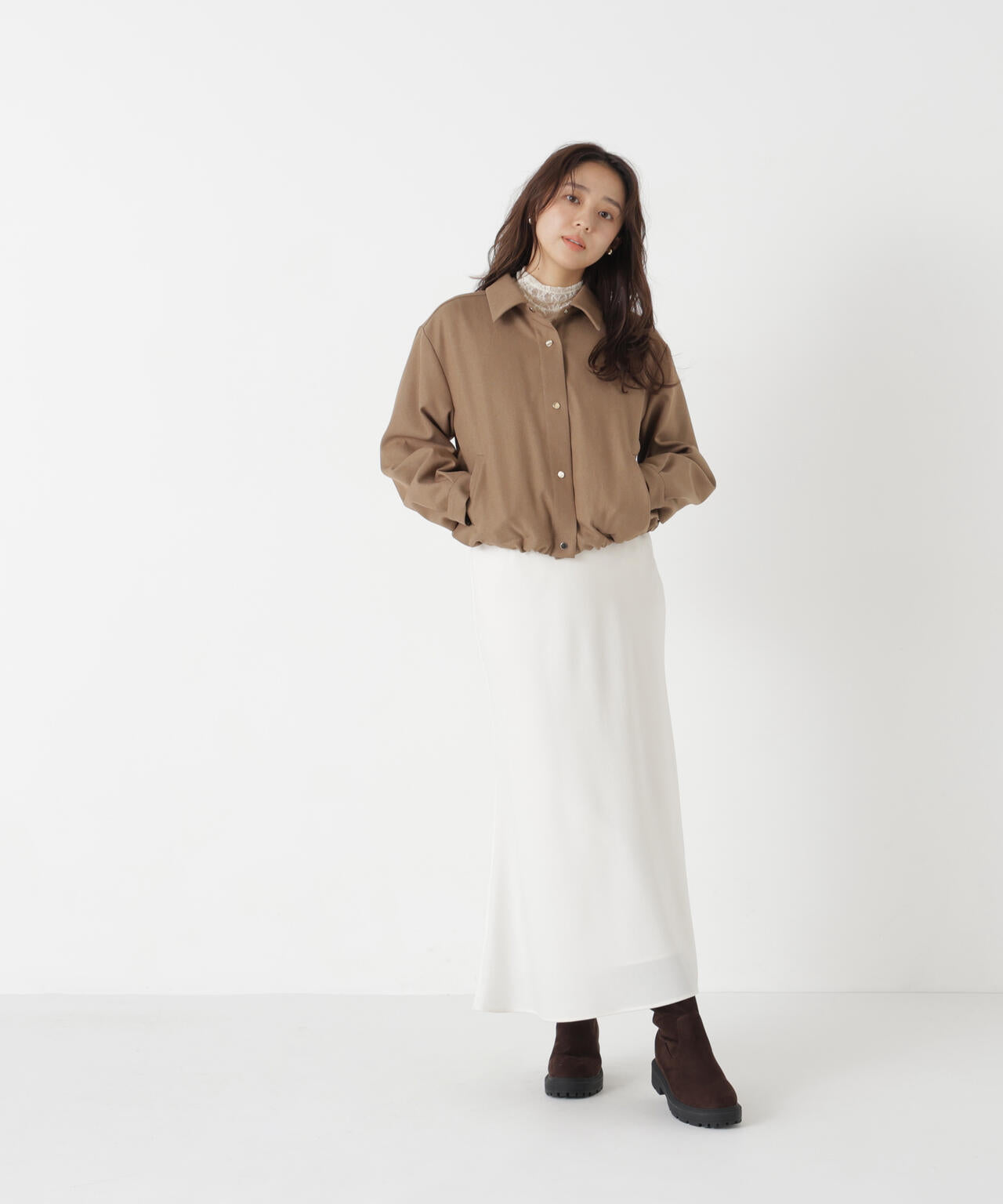 165.5cm 着用サイズ：FR