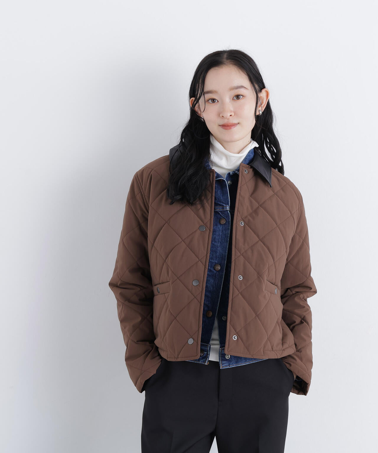 N. Natural Beauty Basic キルティングジャケット キルティングブルゾン | N. Natural Beauty Basic*（エヌ ナチュラル