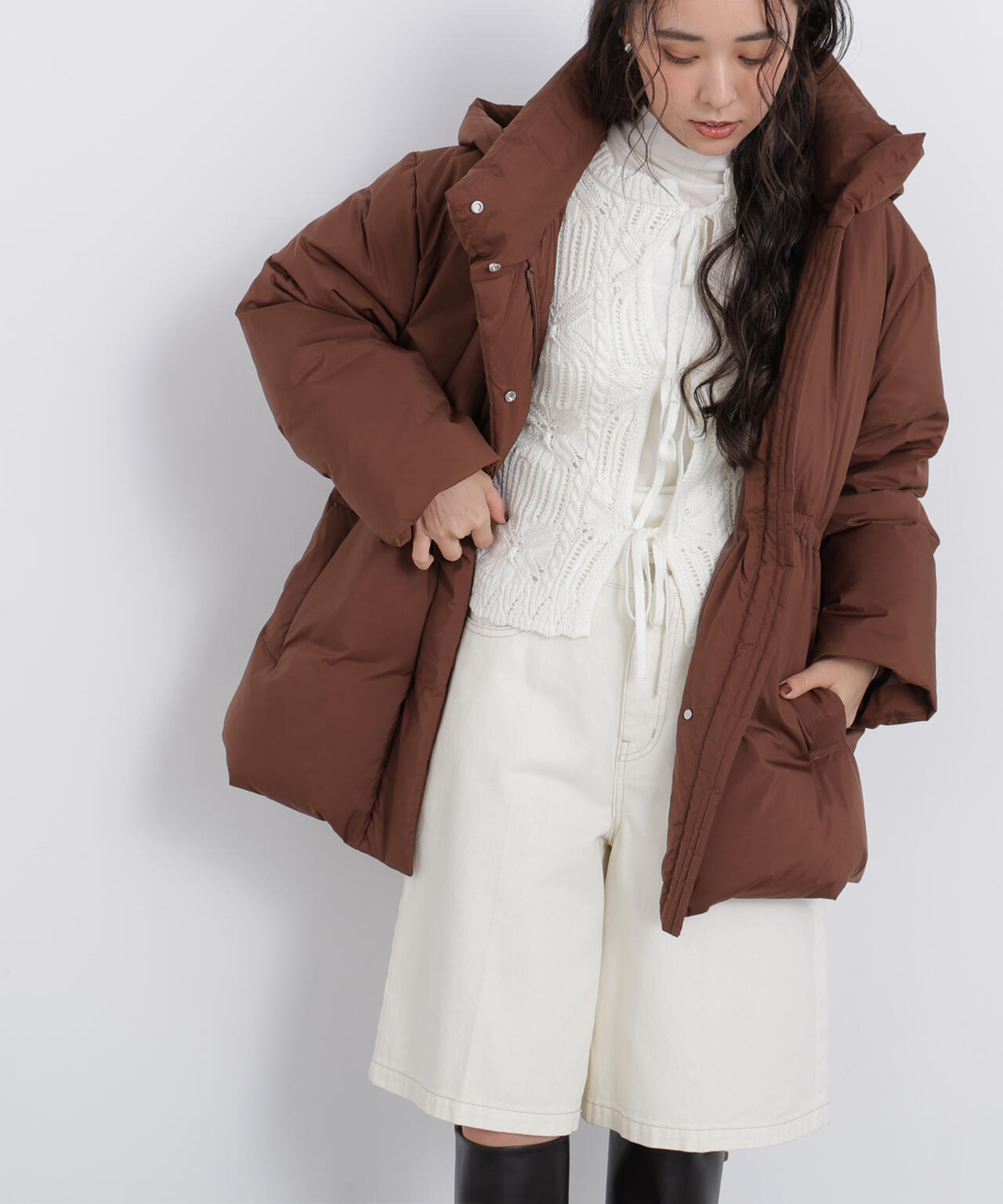 162cm 着用サイズ：M